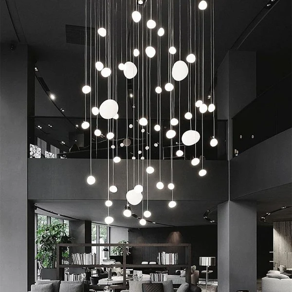 Bright minimalist ceiling lamp for modern homes