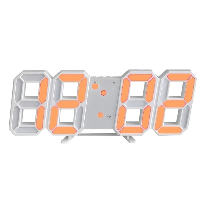 Bright modern digital LED wall clock