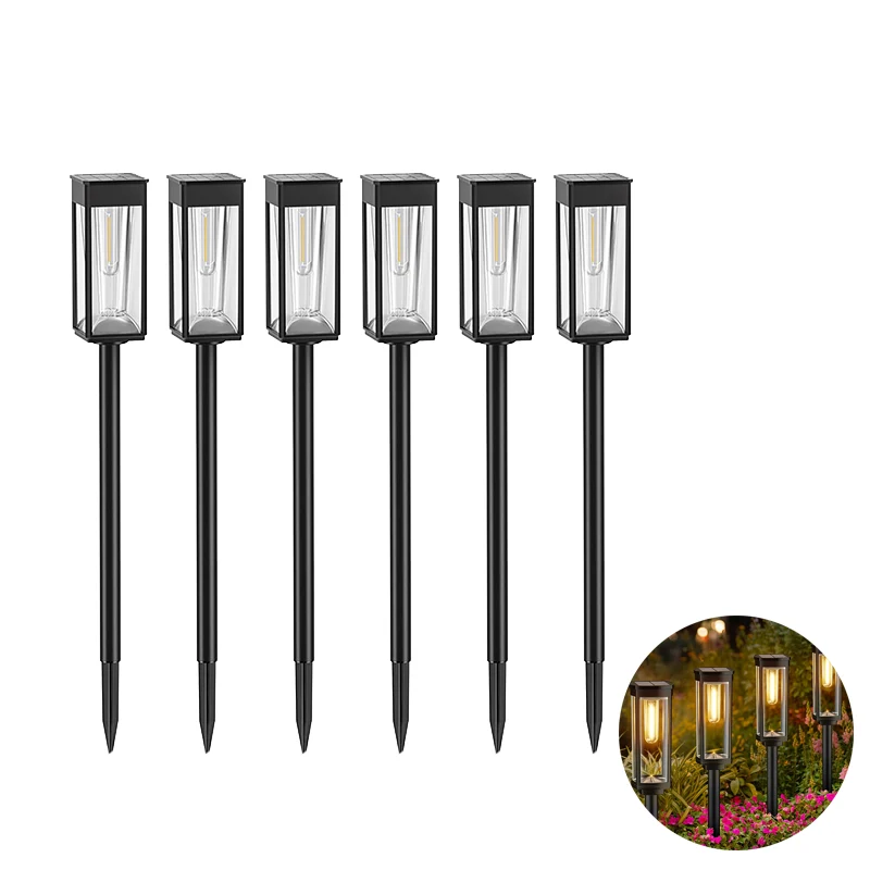 Elegant waterproof outdoor solar lanterns