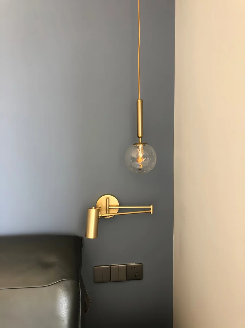 Modern LED wall lamp for home