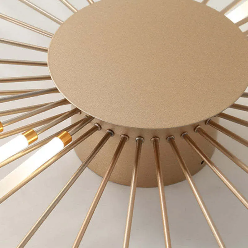 Modern shiny LED ceiling lamp