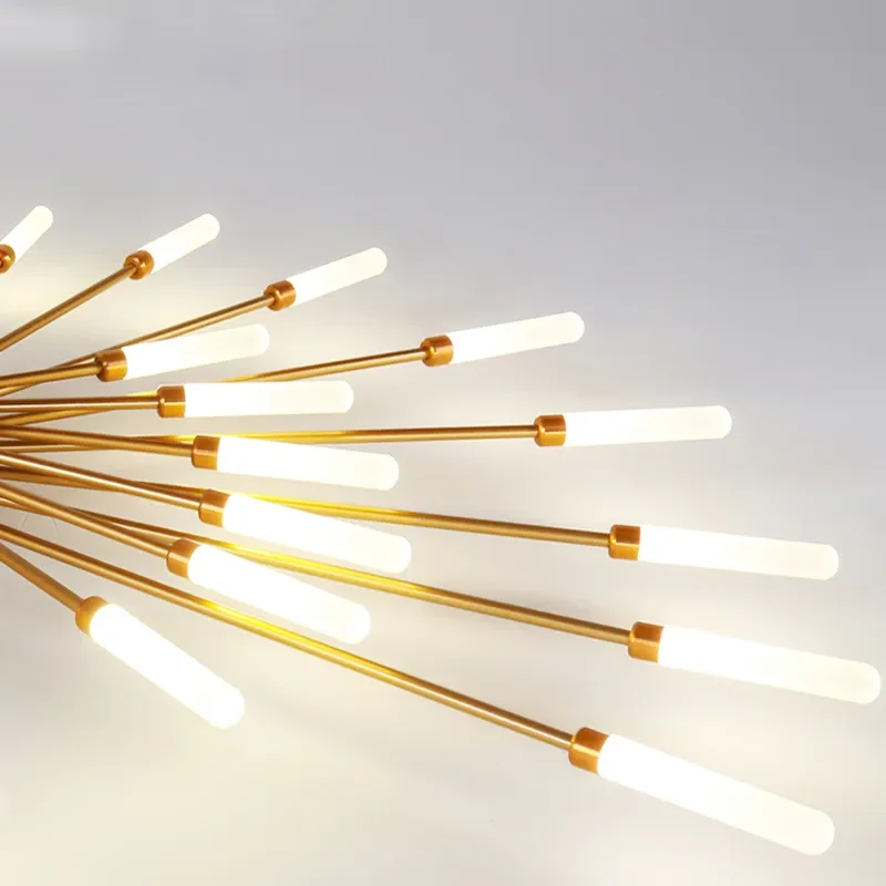 Modern shiny LED ceiling lamp