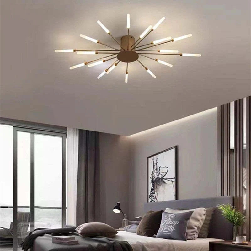 Modern shiny LED ceiling lamp