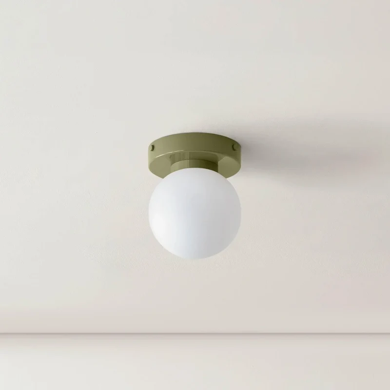Versatile modern wall and ceiling lamp