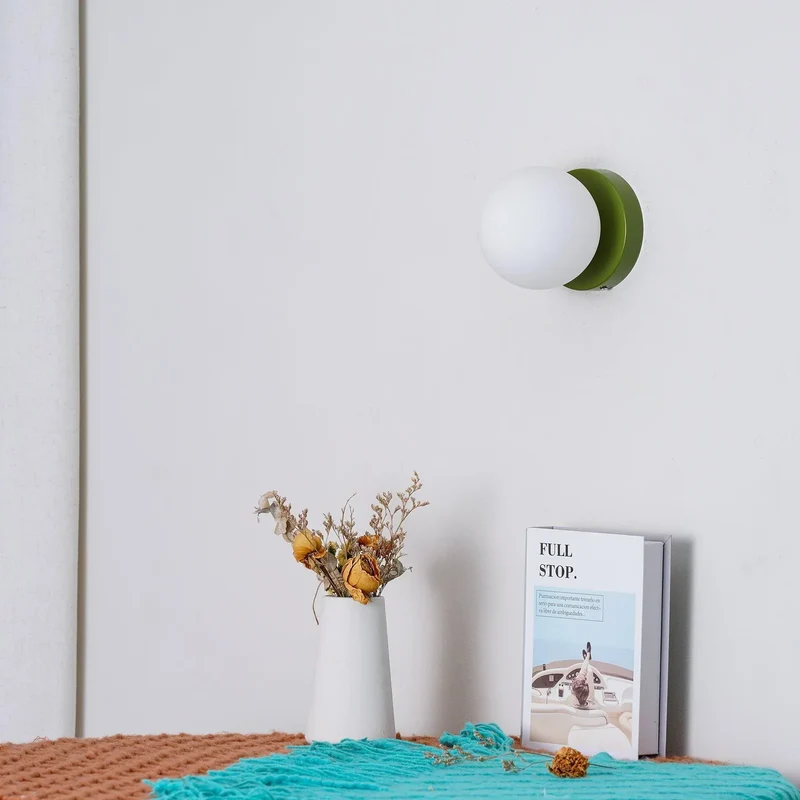 Versatile modern wall and ceiling lamp