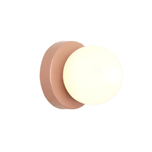 Versatile modern wall and ceiling lamp