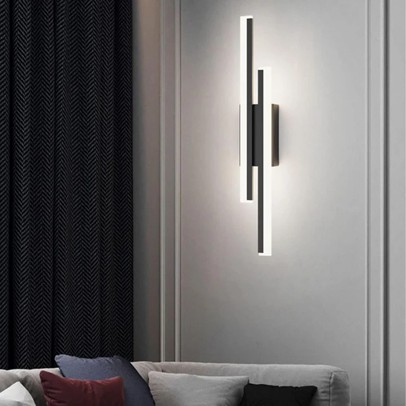 Sophisticated slim LED wall lamp