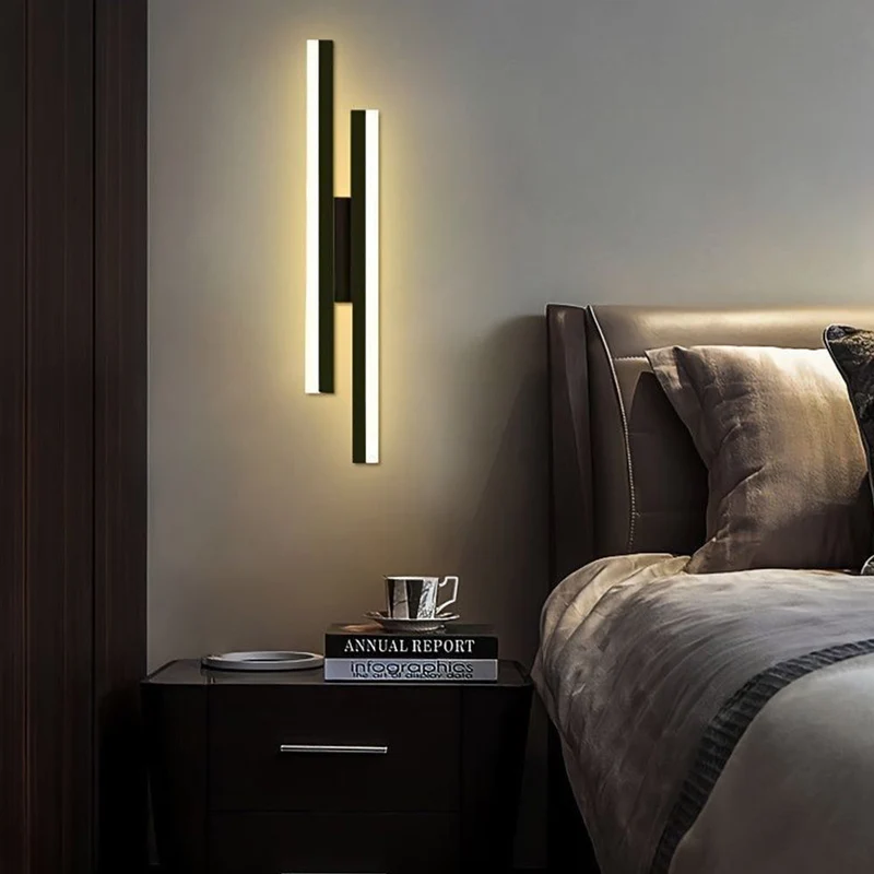 Sophisticated slim LED wall lamp
