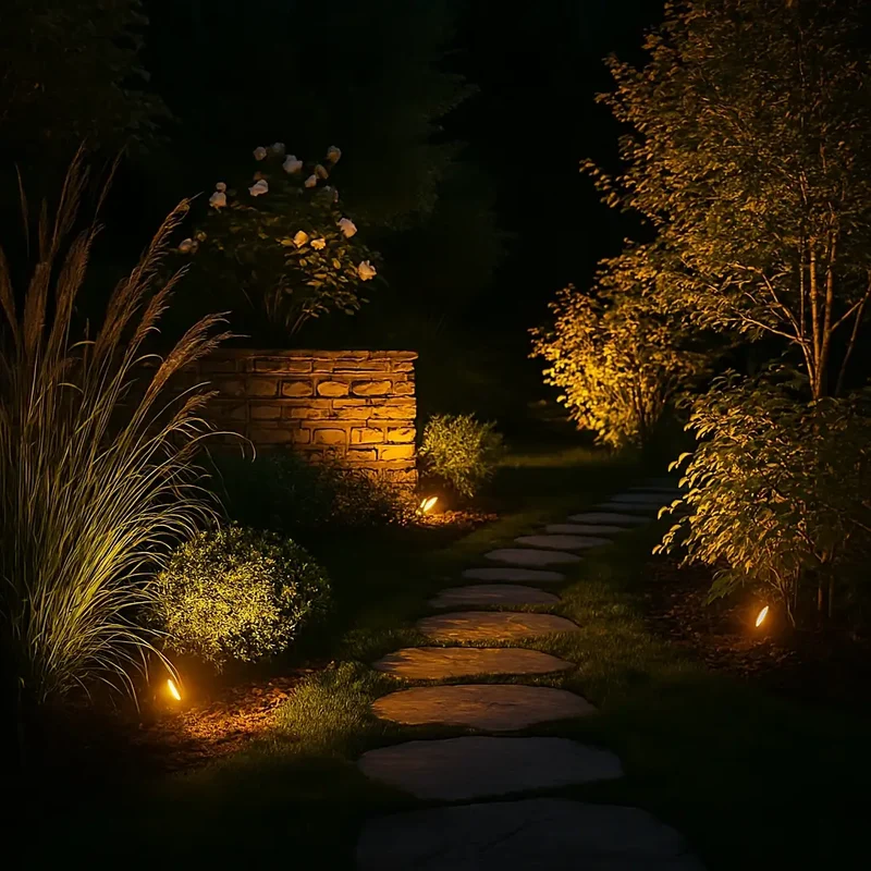 Powerful outdoor solar LED floodlights