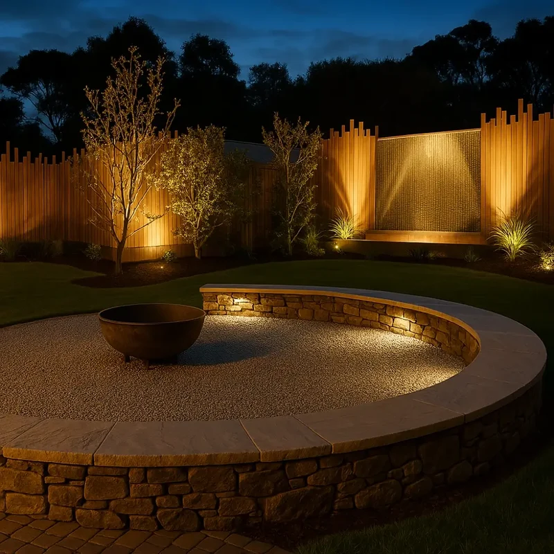Powerful outdoor solar LED floodlights