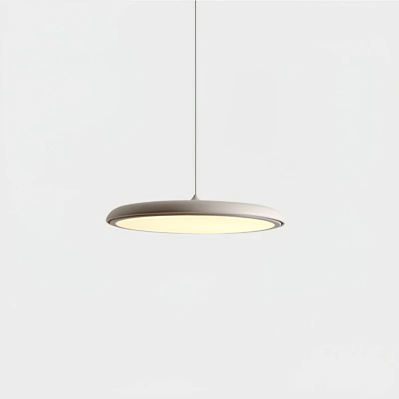 Minimalist round LED pendant lamp