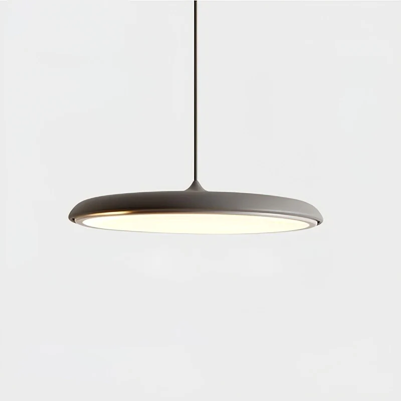 Minimalist round LED pendant lamp