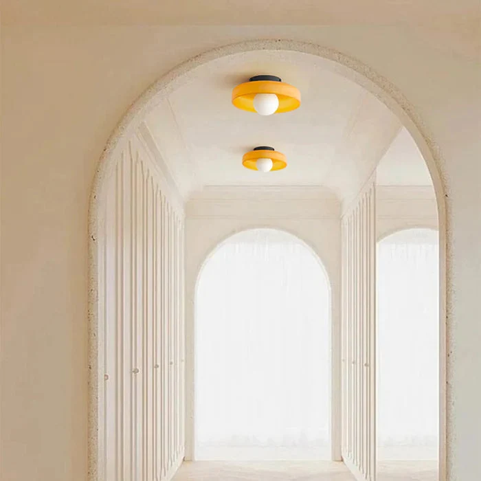 Minimalist pendant lamp with soft light