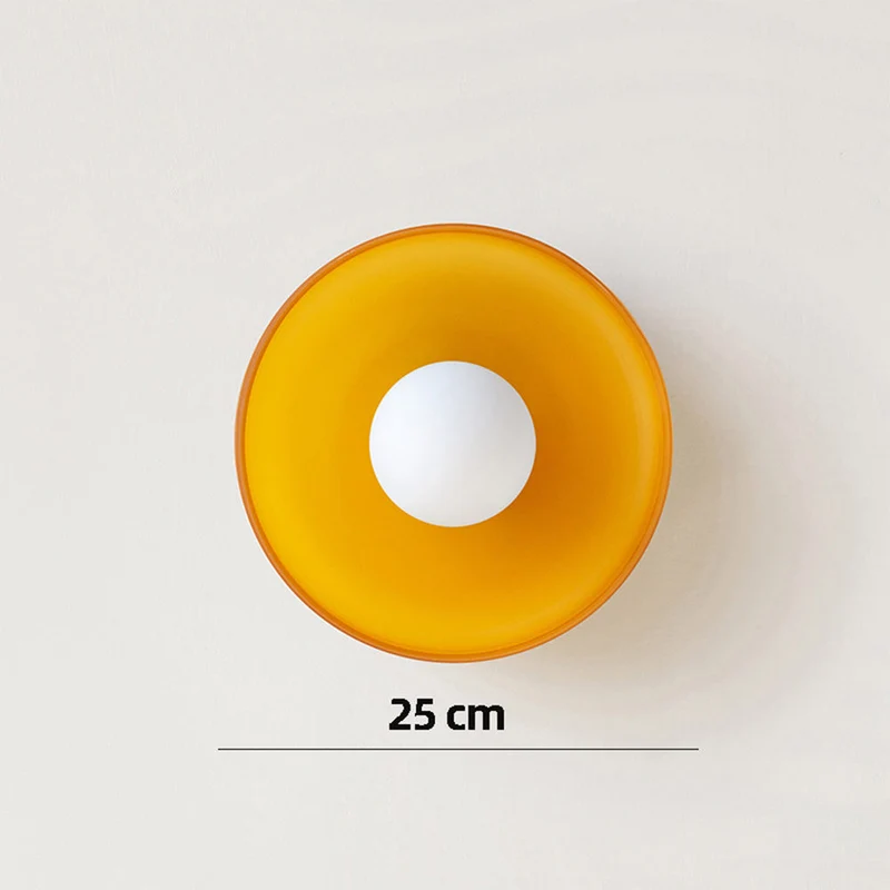 Minimalist pendant lamp with soft light