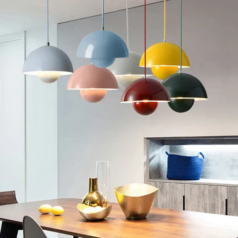 Pendant lamp with warm light for stylish interiors