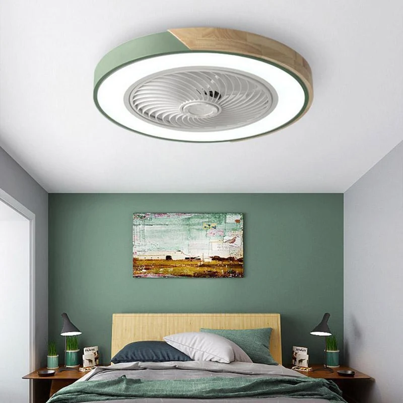 Elegant LED Ceiling Lamp with Fan