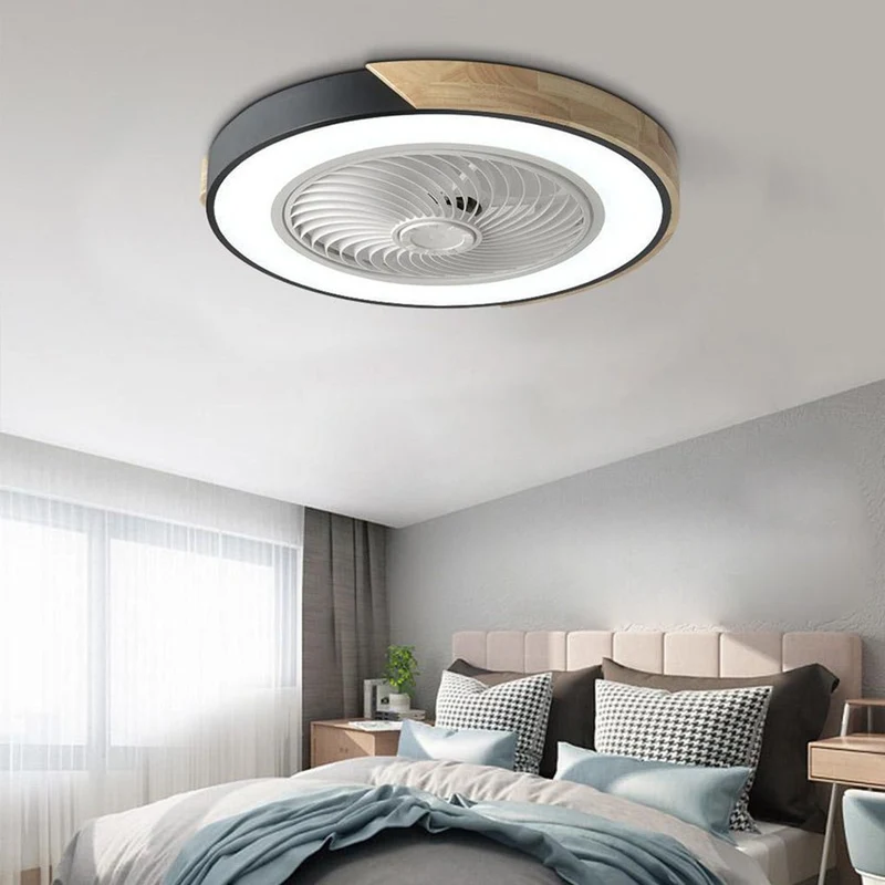 Elegant LED Ceiling Lamp with Fan