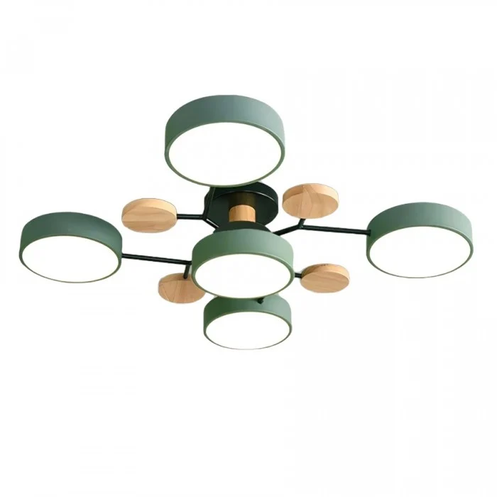 Modern LED Ceiling Lamp with Branch Pattern