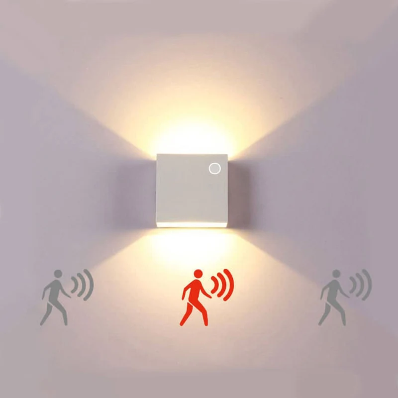 Smart Outdoor Lighting LED Lamp with Motion Sensor