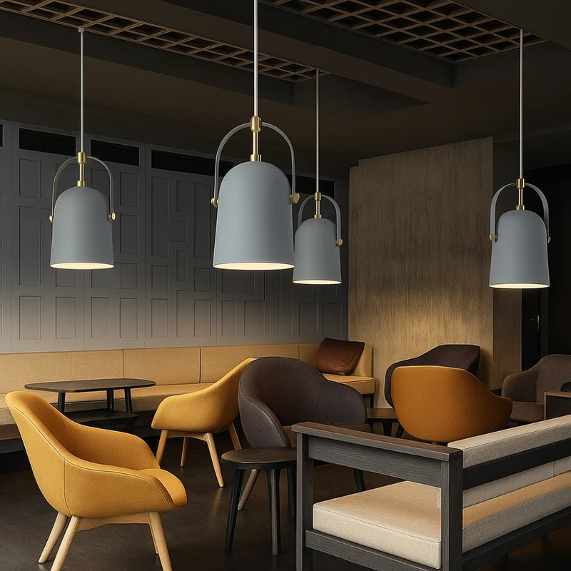 Scandinavian Adjustable Pendant Lamp Modern Minimalist Ceiling Lamp