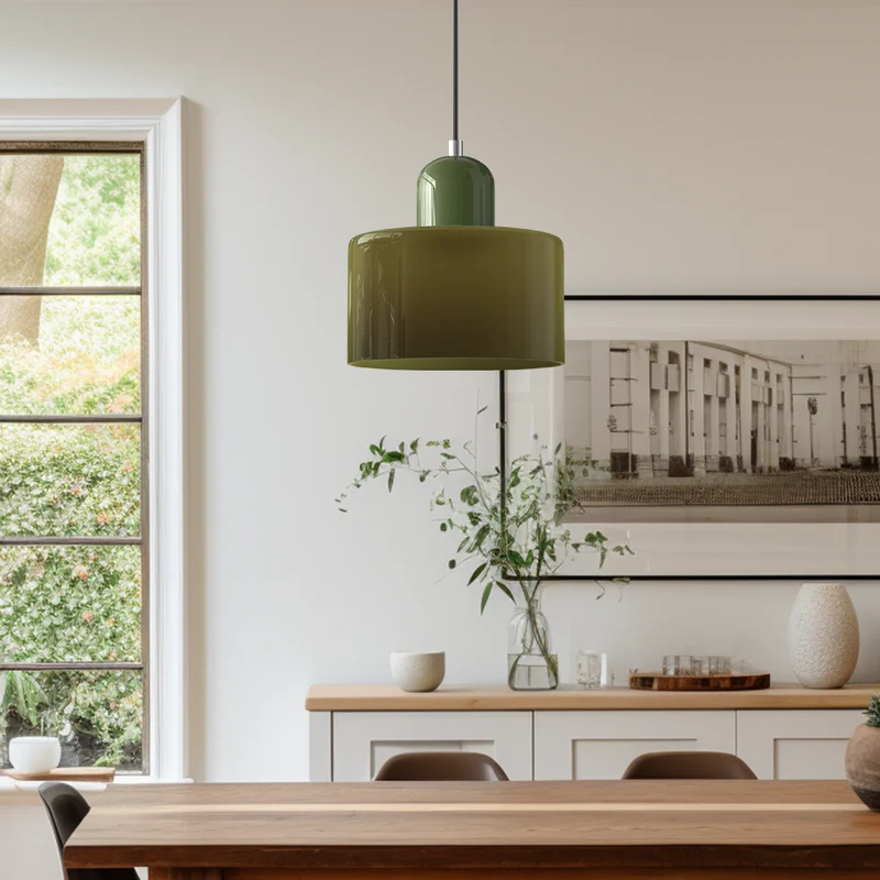Elongated Halo Pendant Lamp Elegant Interior Lighting
