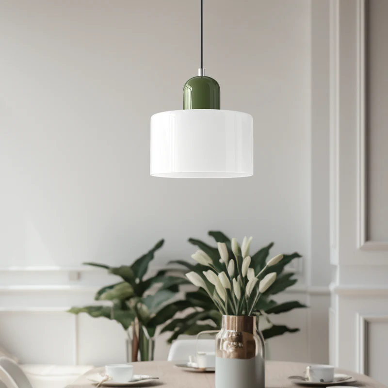 Elongated Halo Pendant Lamp Elegant Interior Lighting