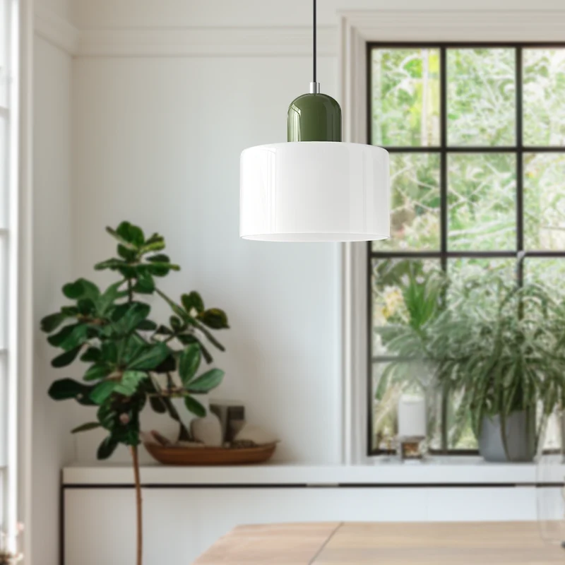 Elongated Halo Pendant Lamp Elegant Interior Lighting