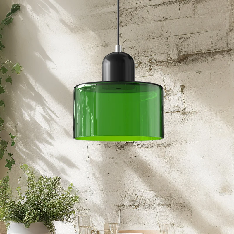 Elongated Halo Pendant Lamp Elegant Interior Lighting