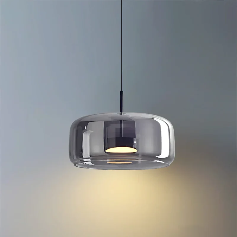 Modern Minimalist Glass Pendant Lamp Ceiling Lighting