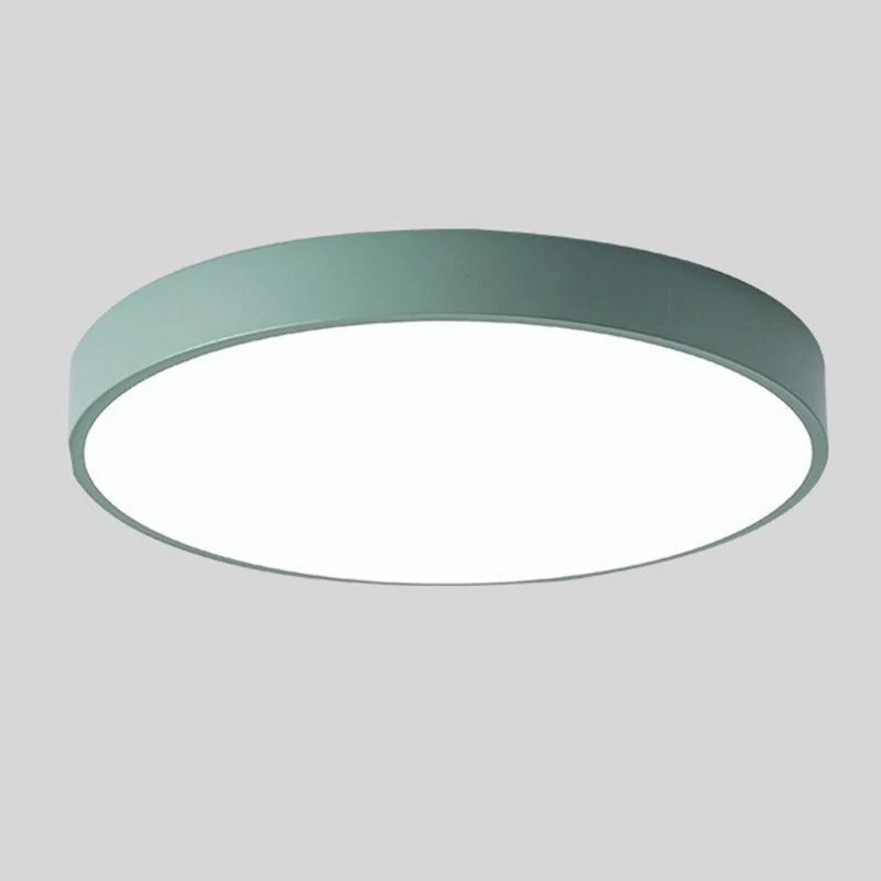 Slim Round Modern Flat LED Ceiling Lamp with Warm Light