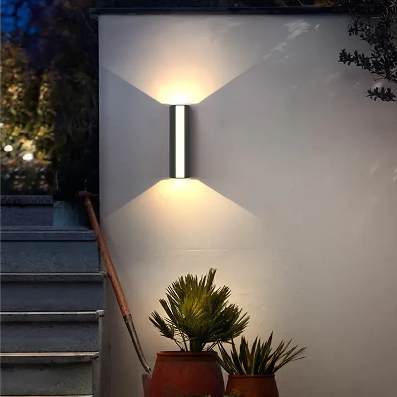 Weather-Resistant LED Wall Lamp – Modern Outdoor Up Down Fixture