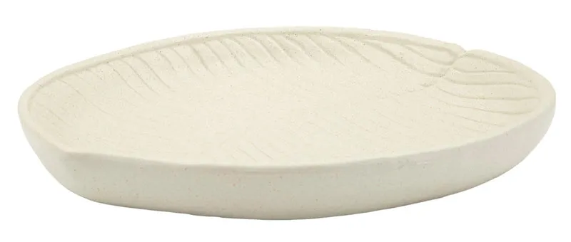 Svuotatasche Stons 33x4x29 cm in Resina Crema