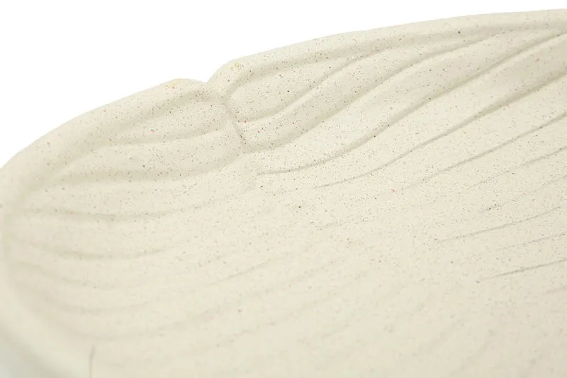 Svuotatasche Stons 33x4x29 cm in Resina Crema