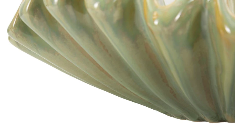 Svuotatasche Venice Ø40x13 cm in Ceramica Verde