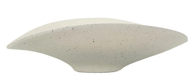 Svuotatasche Resina Elegant 41x12x41 cm in Resina Crema