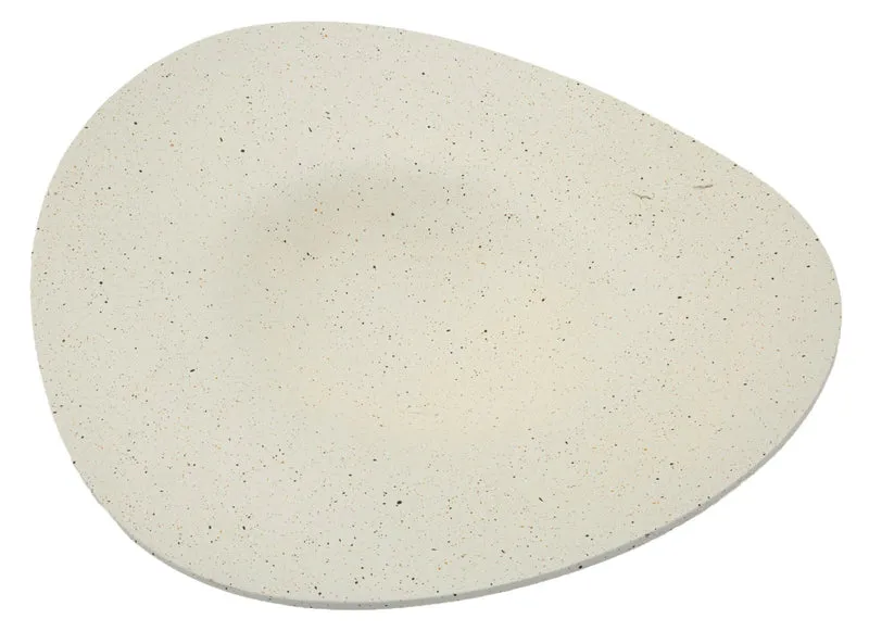 Svuotatasche Resina Elegant 41x12x41 cm in Resina Crema