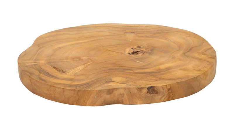 Svuotatasche Pokon Ø24x2 cm in Teak Riciclato