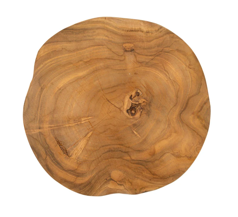 Svuotatasche Pokon Ø24x2 cm in Teak Riciclato