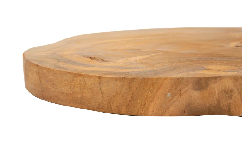 Svuotatasche Pokon Ø24x2 cm in Teak Riciclato