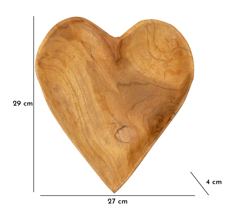 Svuotatasche Kiha 27x29x4 cm in Teak Riciclato