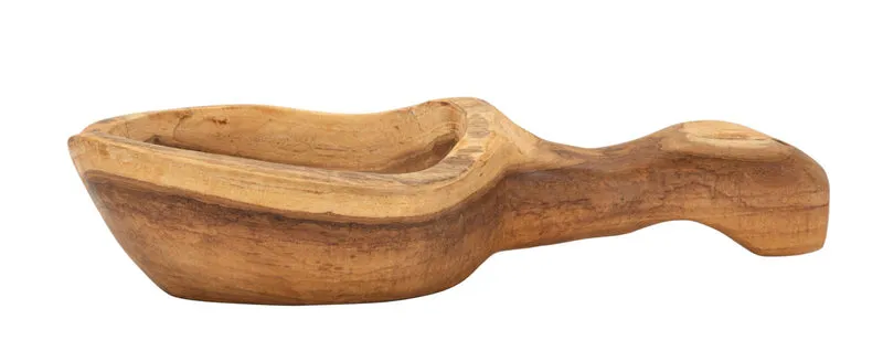 Svuotatasche Spoon 36x16x8 cm in Teak Riciclato
