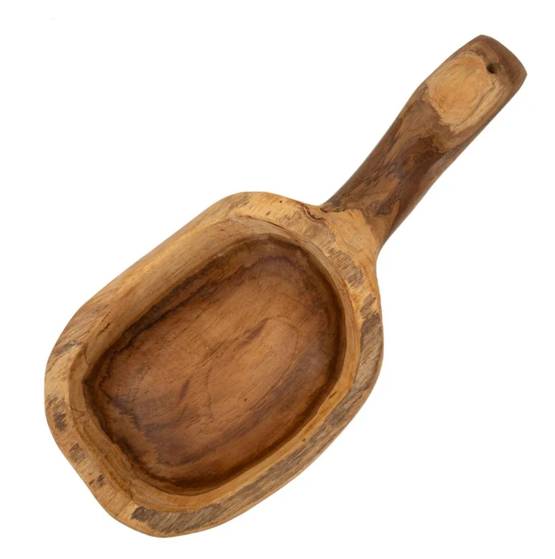 Svuotatasche Spoon 36x16x8 cm in Teak Riciclato