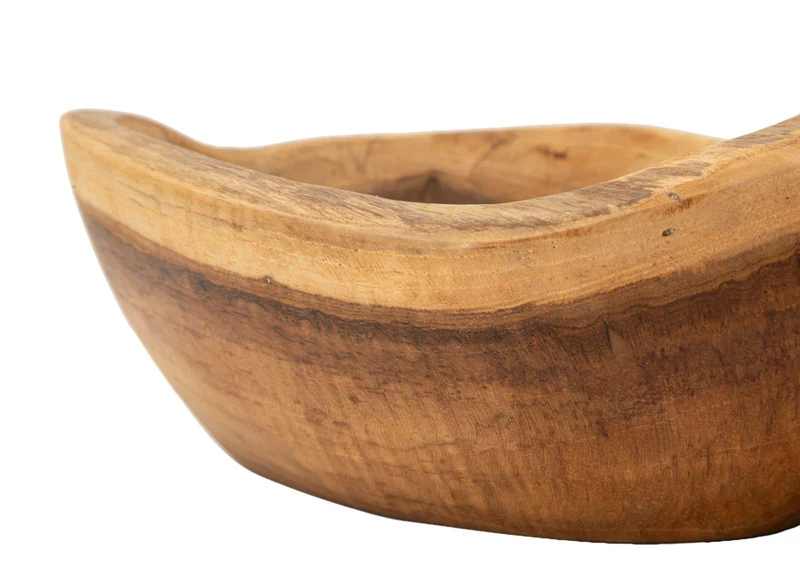 Svuotatasche Spoon 36x16x8 cm in Teak Riciclato