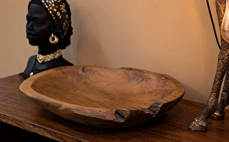 Svuotatasche Tipisan 43x38x7 cm in Teak Riciclato