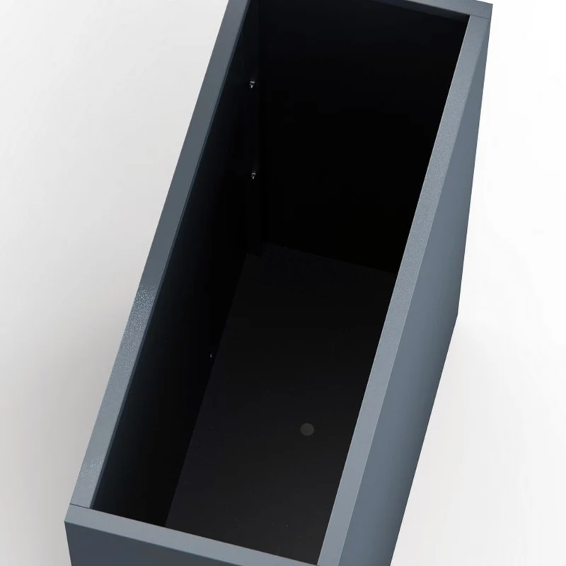 FIORIERA ALTA "PLANTER DIVIDER 40" IN METALLO 100X40X115CM ANTRACITE