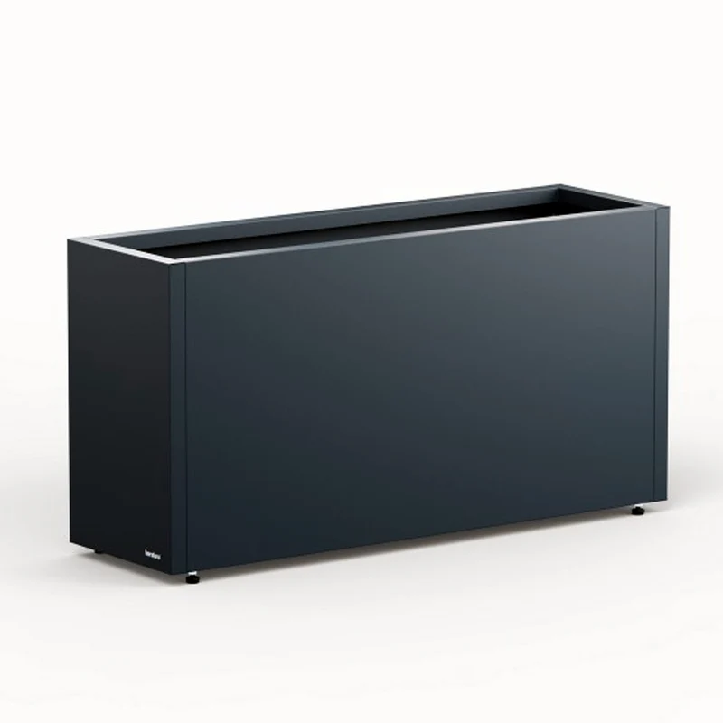 FIORIERA "PLANTER 30" IN METALLO 100X30X50CM ANTRACITE