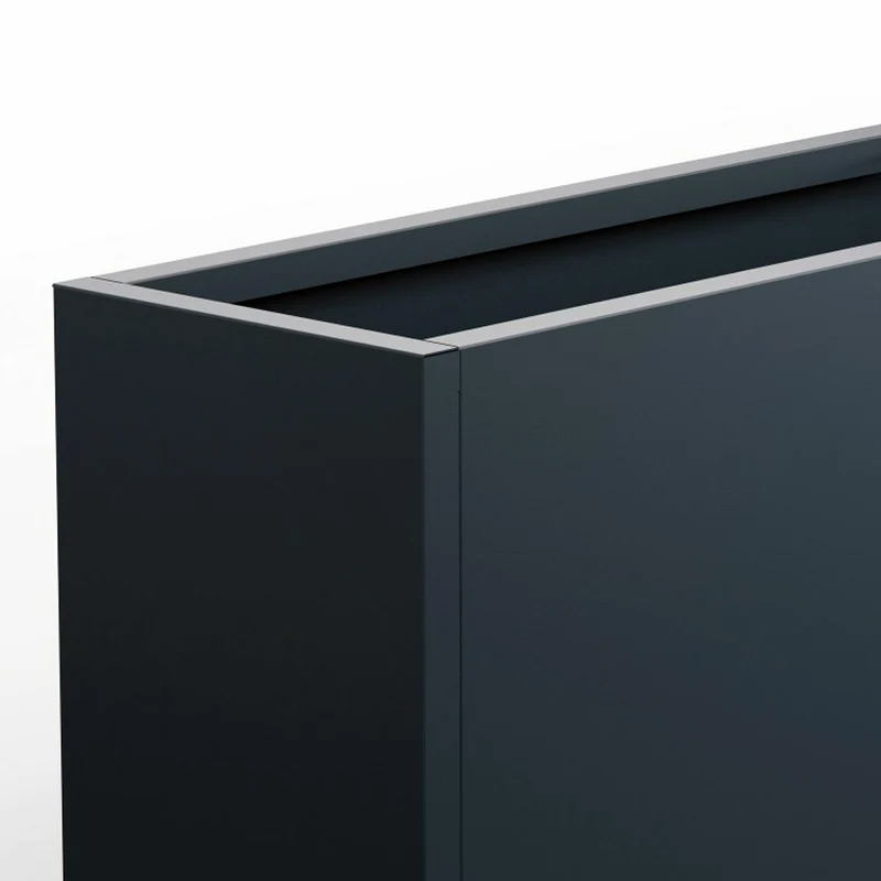 FIORIERA "PLANTER 30" IN METALLO 150X30X50CM ANTRACITE