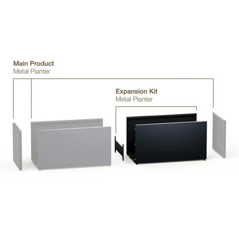 KIT DI ESPANSIONE 100X25X80 PER FIORIERA "PLANTER DIVIDER"