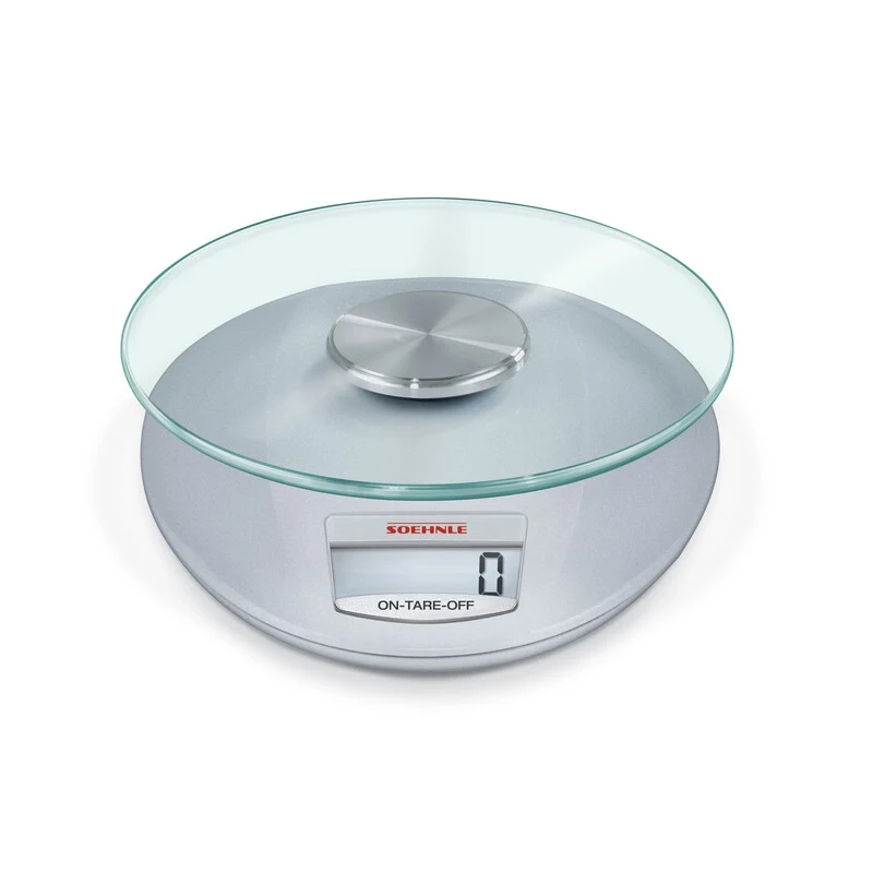 BILANCIA CUCINA C/PIATTO 5KG ROMA SILVER