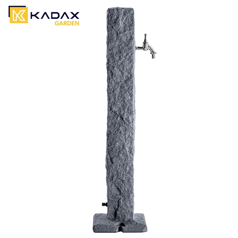 Rubinetto da giardino KADAX, palo, idrante, autocisterna, rubinetto dell'acqua, valvola, punto di erogazione dell'acqua